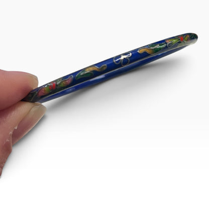 BLUE CLOISONNE ENAMEL BANGLE