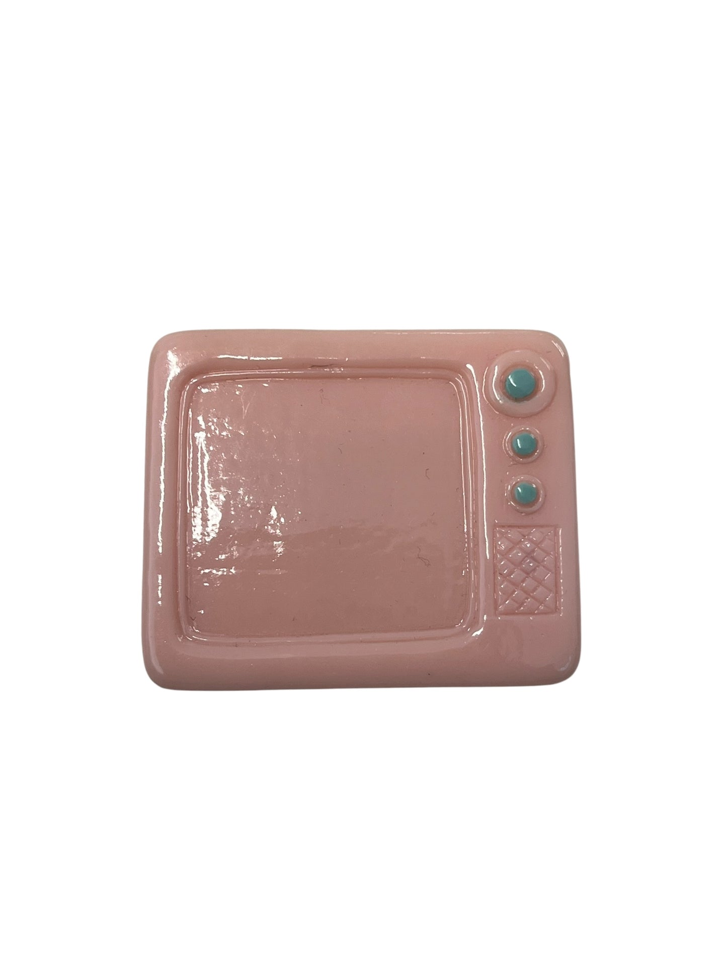 YANKEE SWEETHEART PINK TV BROOCH