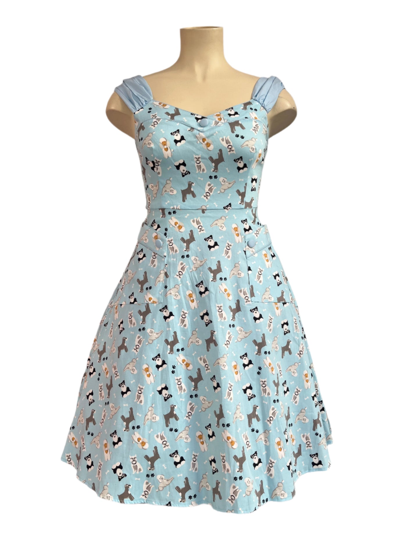 VOODOO VIXEN DOGGO DRESS SZ L/14