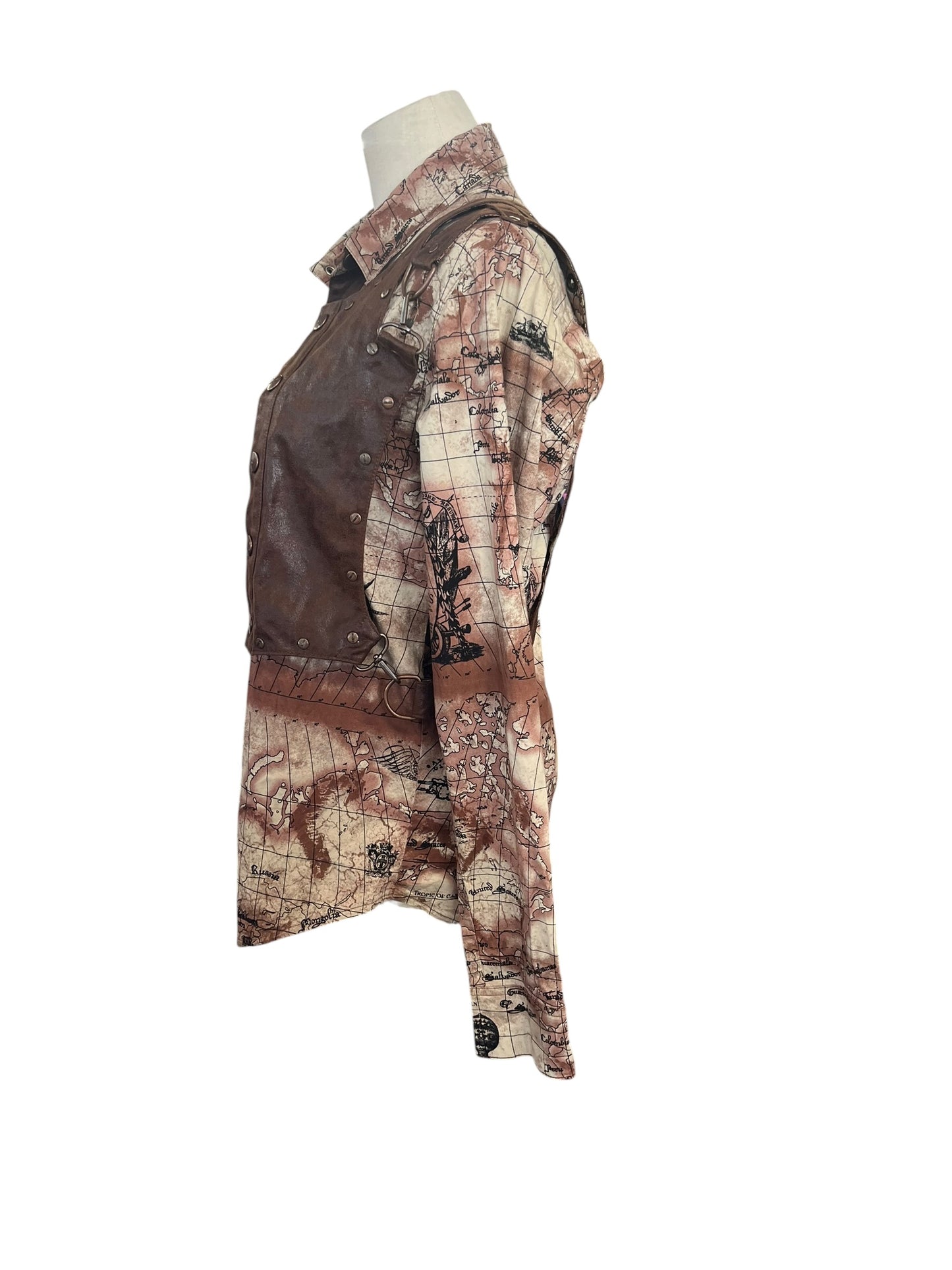 LIP SERVICE MAP SHIRT | S