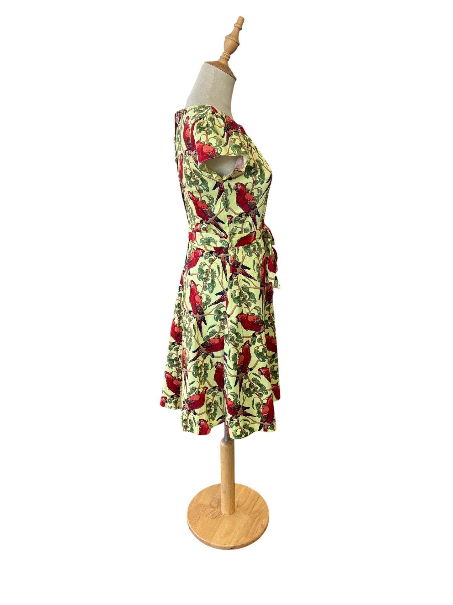 LADY VINTAGE PARROT DRESS | 8