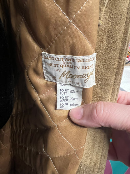 MOONEY SUEDE & FUR COAT | 8