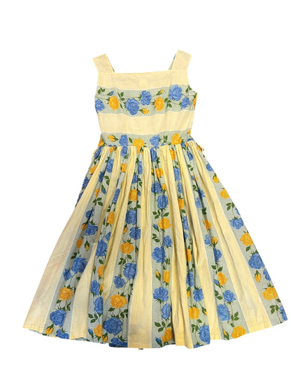 ST MICHEAL 1950s ROSE DRESS |
