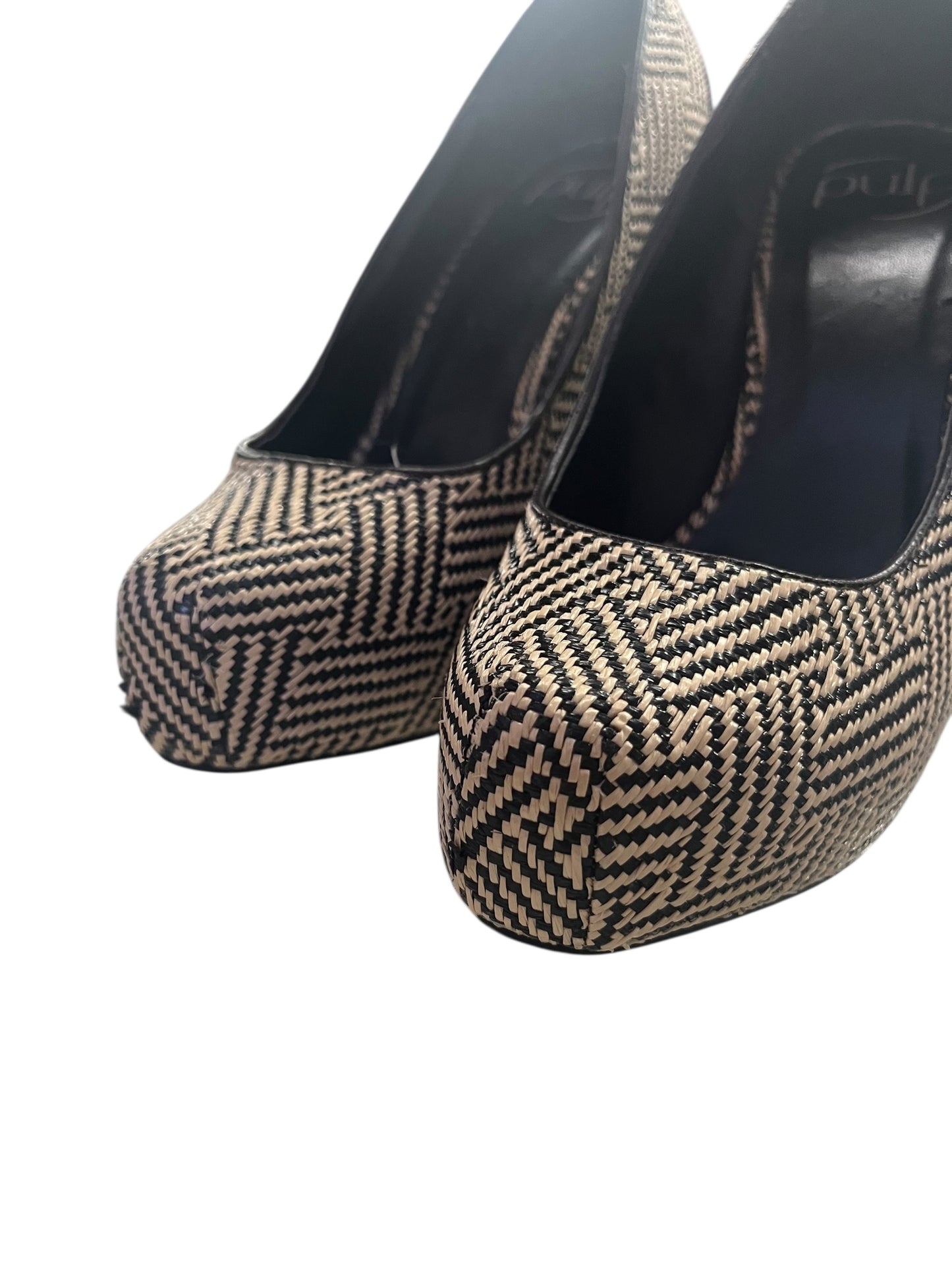 PULP HOUNDSTOOTH HEELS | 7