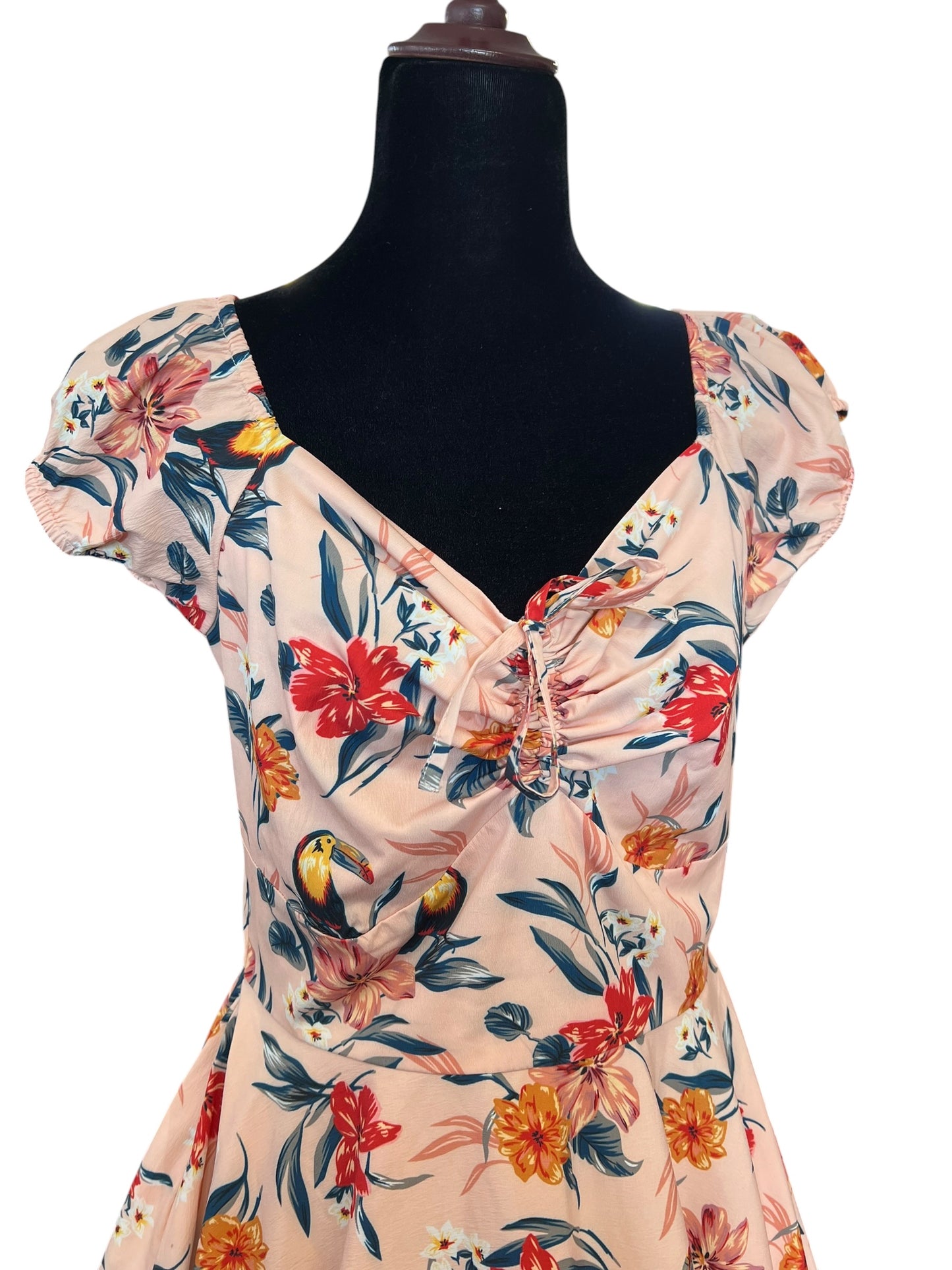 SHEEN PEACH DRESS | 12