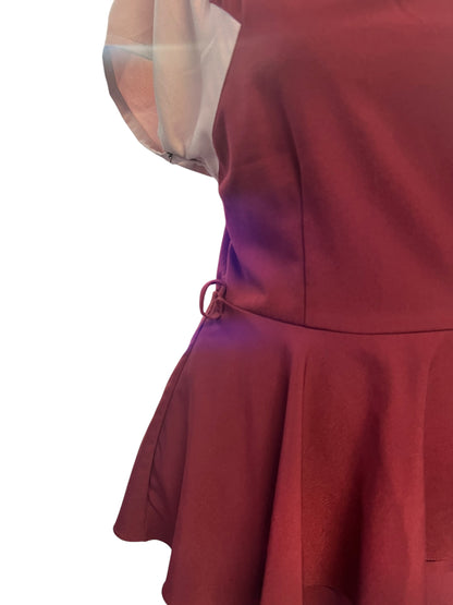 MISS NOUVELLE PEPLUM DRESS | S