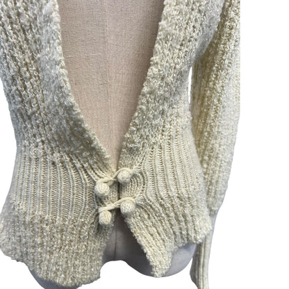 SIDEFFECT CREAM CARDIGAN | 8
