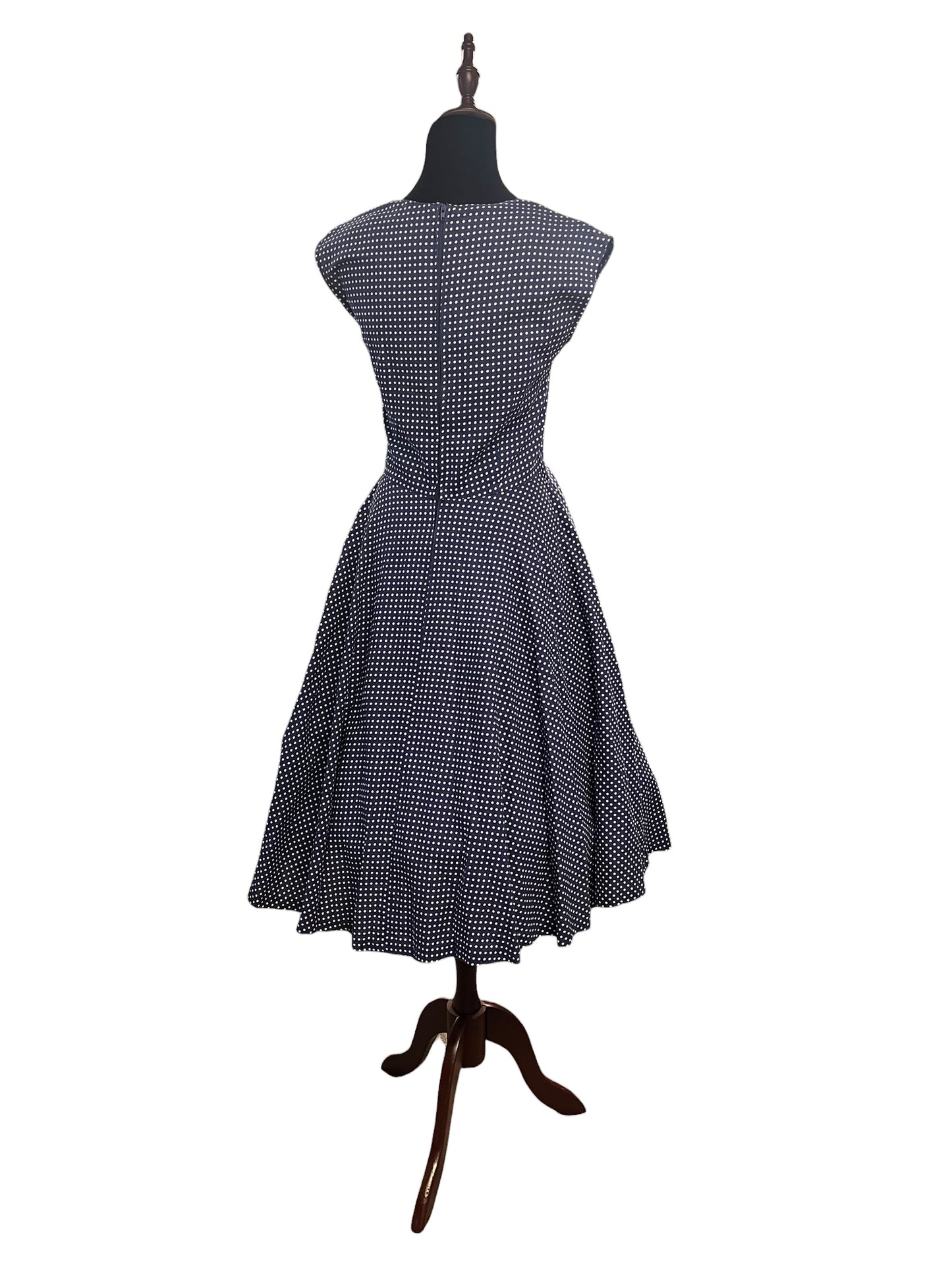 HELLBUNNY POLKADOT DRESS | S