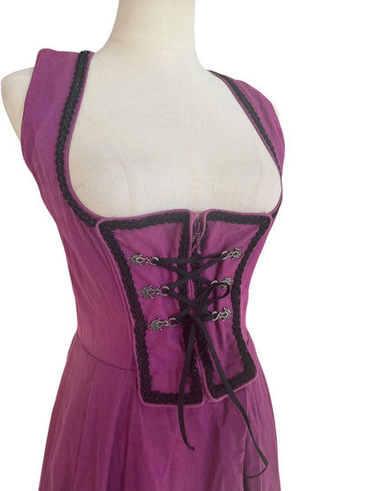 PURPLE DRINDL DRESS | 10