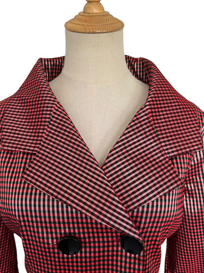 BETTIE PAGE GINGHAM DRESS | XXL