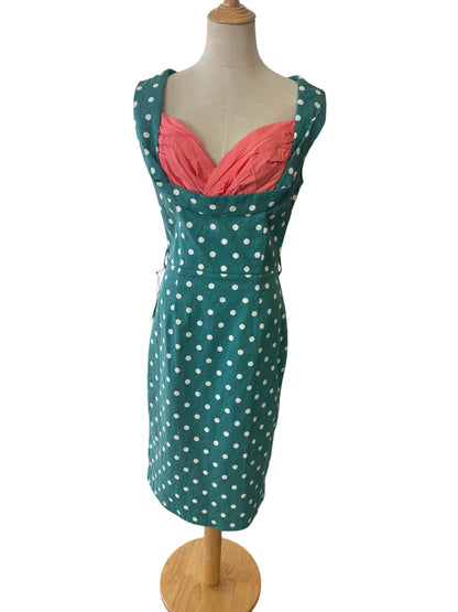 LINDY BOP VANESSA TEAL DRESS | 12