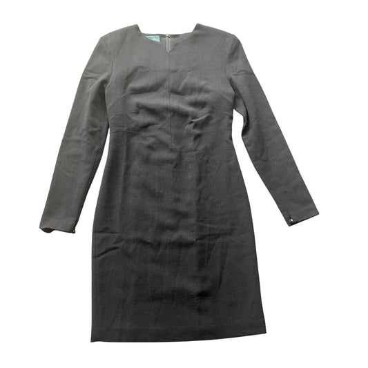 JANE DANIELS  BLACK WOOL DRESS | 8