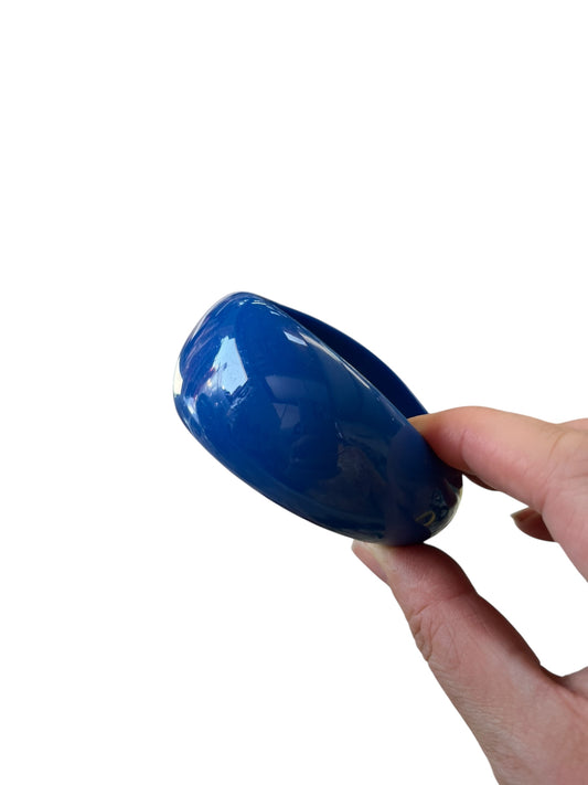 BLUE ABSTRACT BANGLE