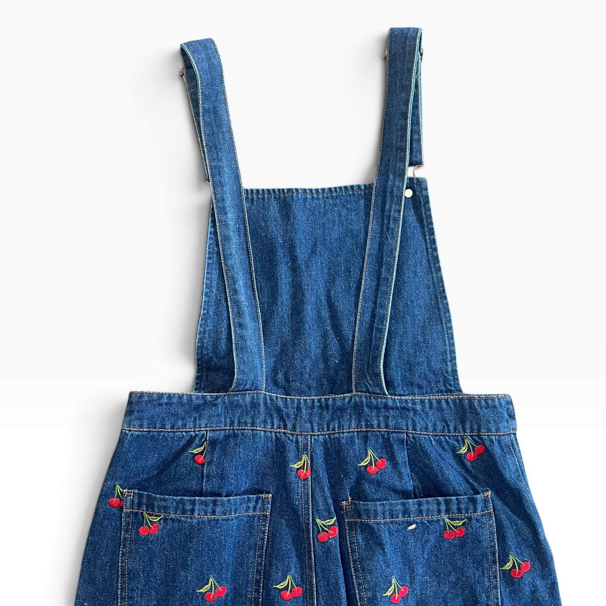 DENIM CHERRY OVERALLS | 10