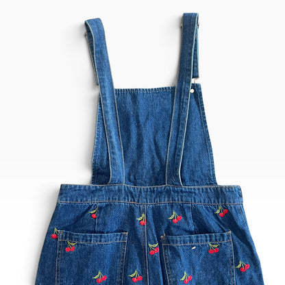 DENIM CHERRY OVERALLS | 10
