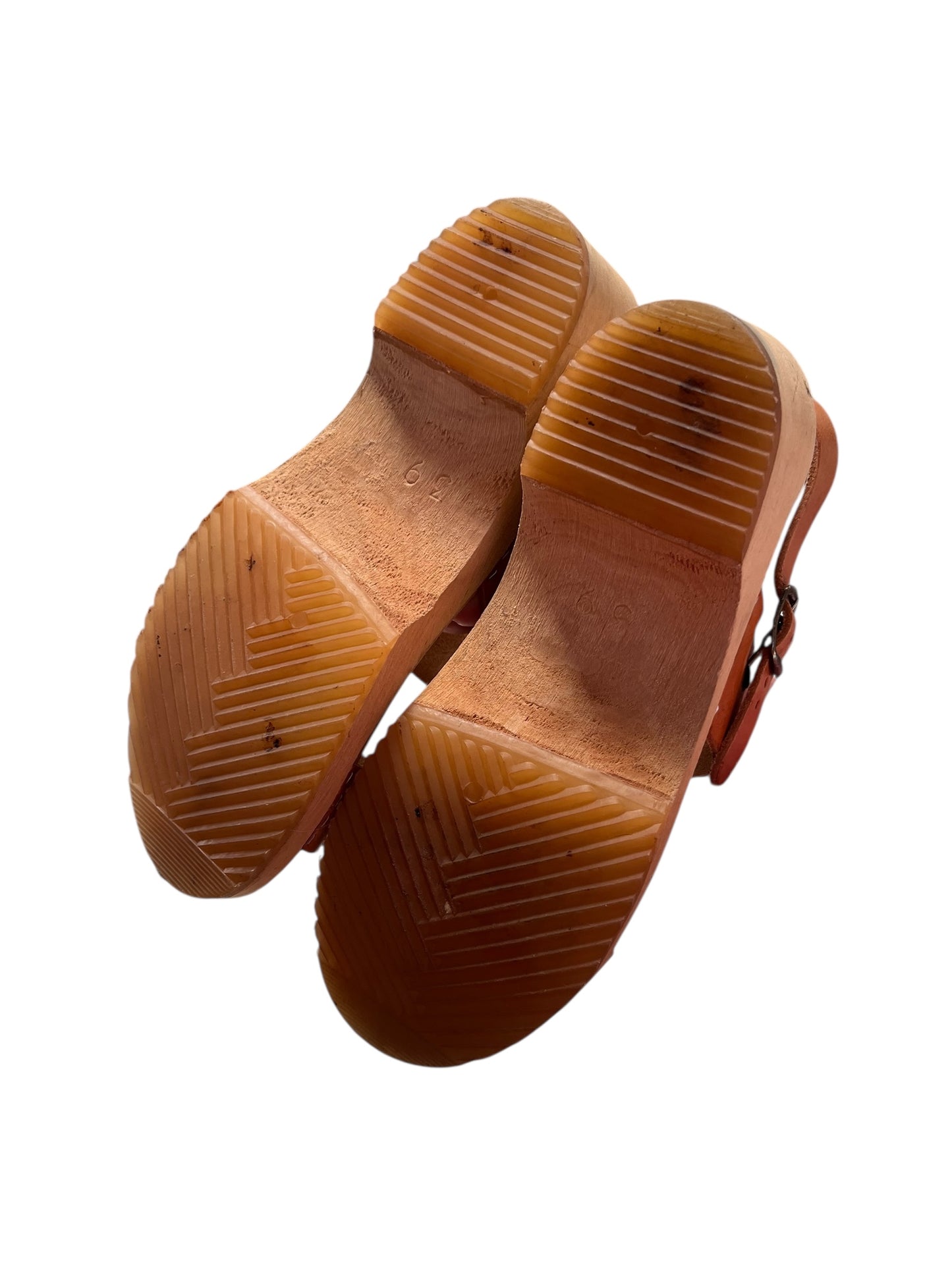 FUNKIS BROWN CLOGS | 9