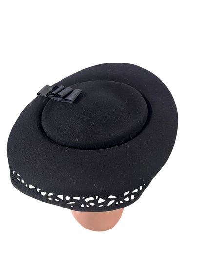 BLACK VINTAGE HAT