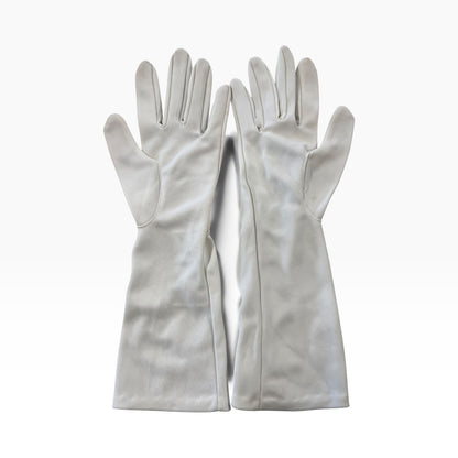 CREAM SMOCKING STITCH GLOVES| 7