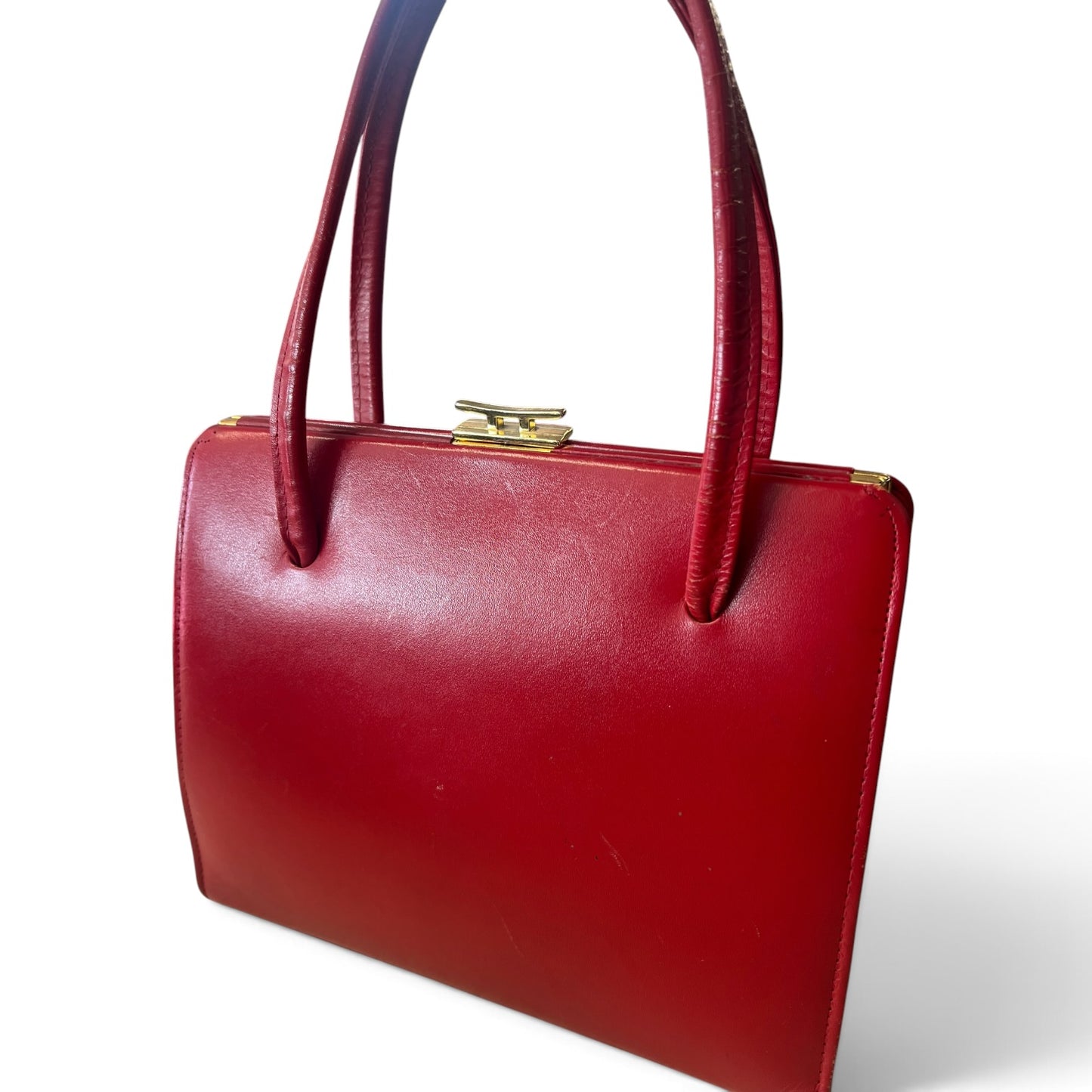 ACKERY RED LEATHER BAG