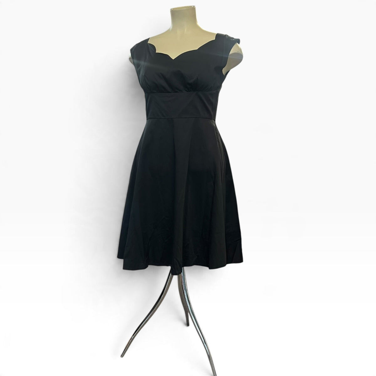 SWONDERFUL (NZ) BLACK DRESS | XL