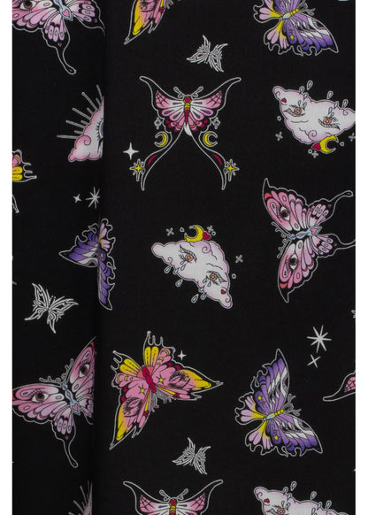 HELL BUNNY MOTH SKIRT | M