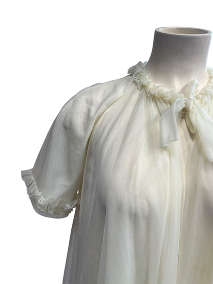 ST MICHEAL YELLOW NYLON GOWN | 34/36