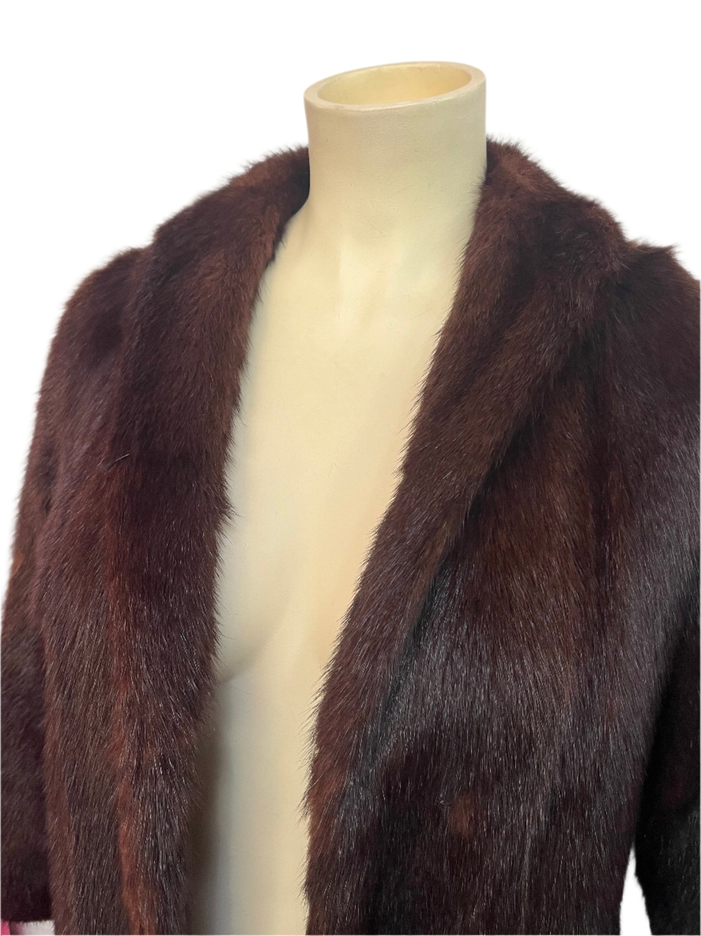 RICH BROWN BEAVER COAT