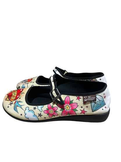 HOT CHOCOLATE TATTOO SHOES | 41