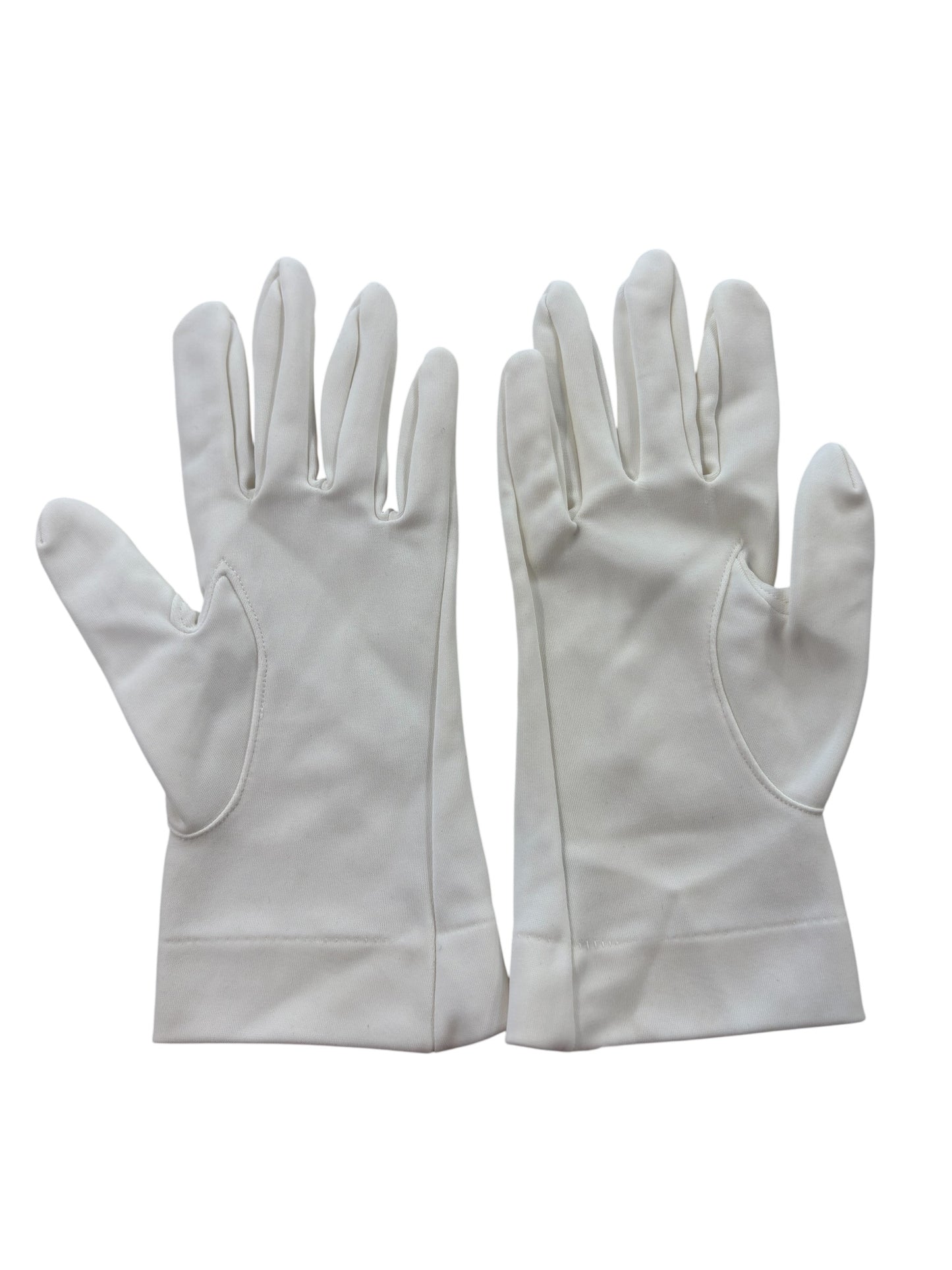CREAM SIMPLE WRISTLET GLOVES