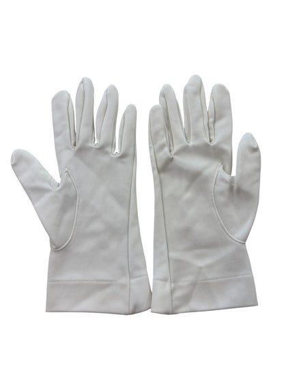 CREAM SIMPLE WRISTLET GLOVES