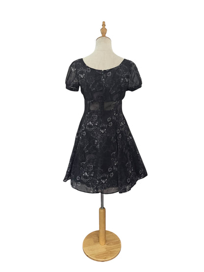 SPIN DOCTOR SKULL & ROSE DRESS | S