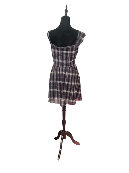 CIDER TARTAN DRESS | S