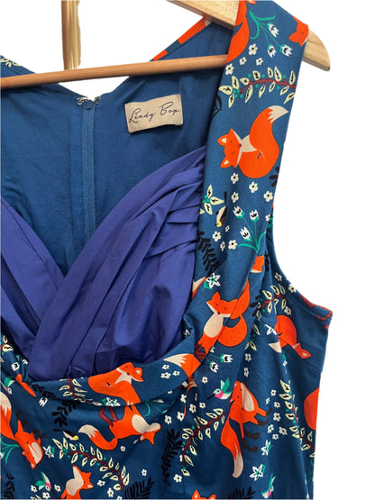 LINDY BOP FOX DRESS SZ 20