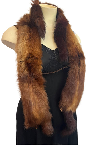 FOX FUR NECK STOLE