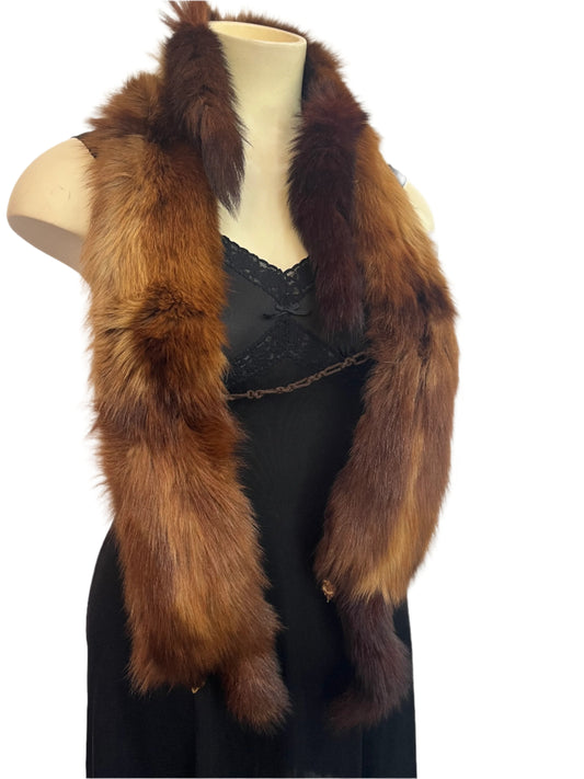 FOX FUR NECK STOLE