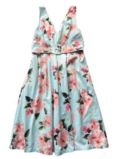 PAGANI SEAFOAM & ROSE DRESS | 14
