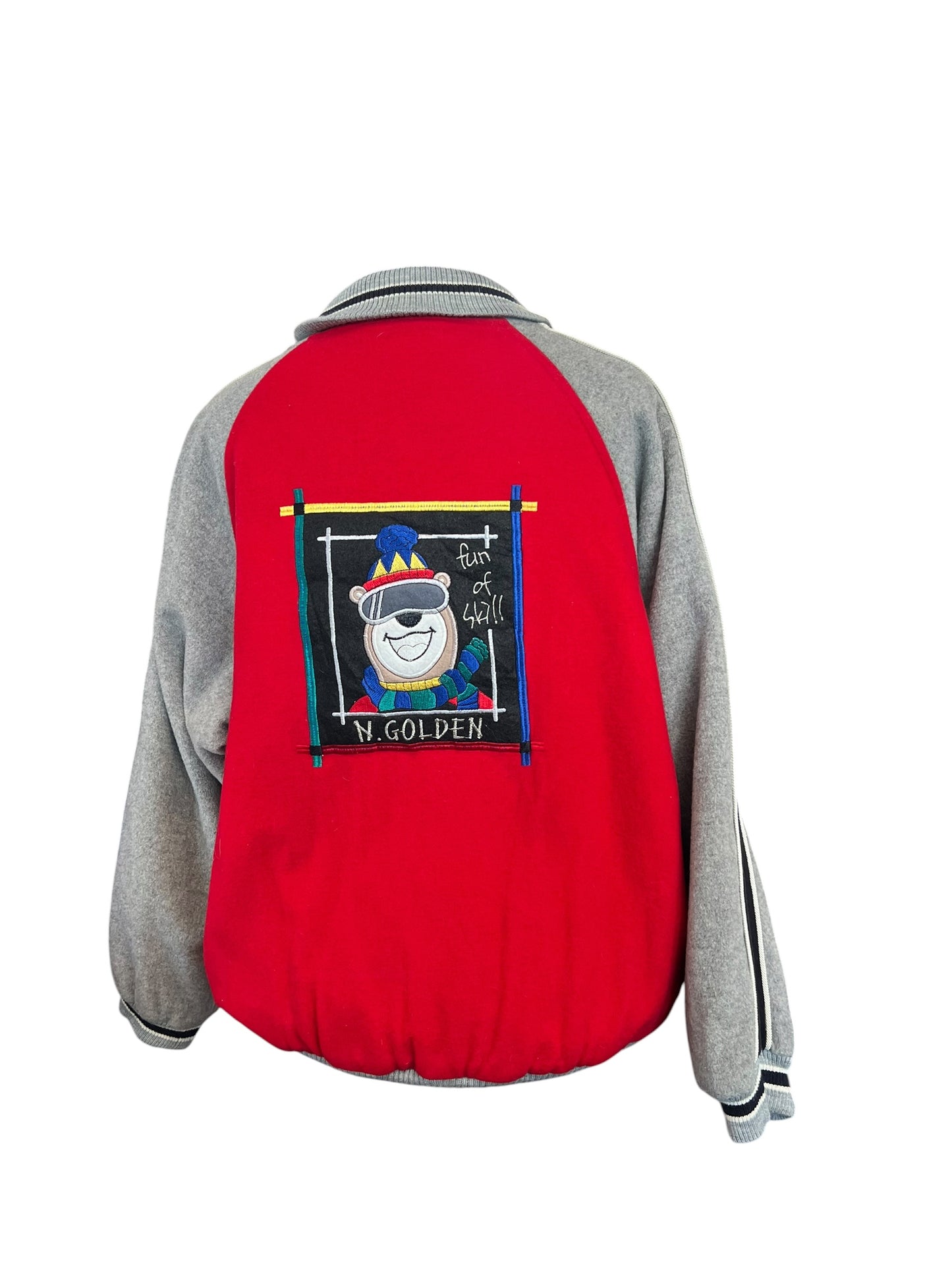 VINTAGE NEW GOLDEN SKI JACKET | 10-14