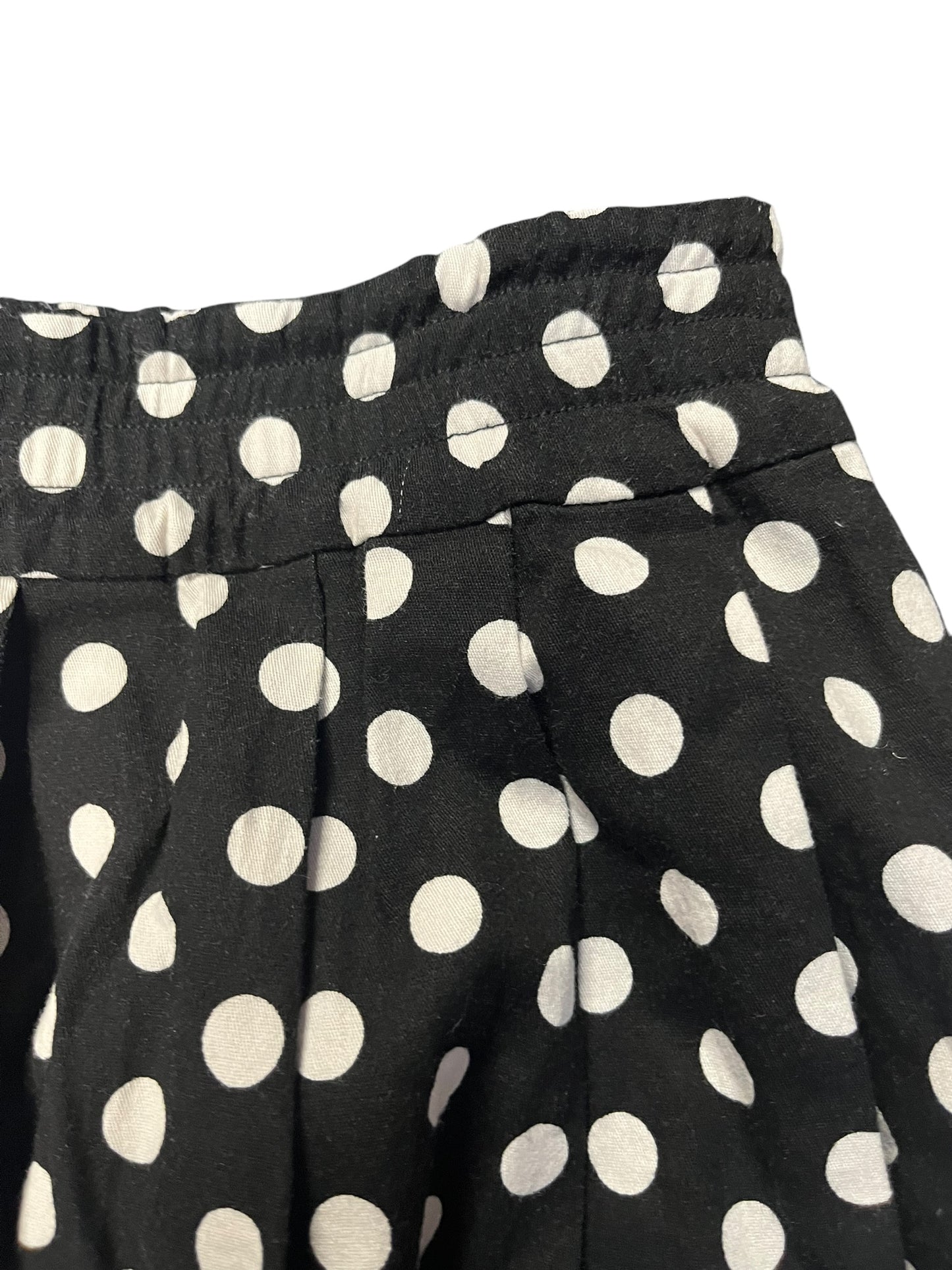 BLACK POLKADOT SKIRT | 6-8