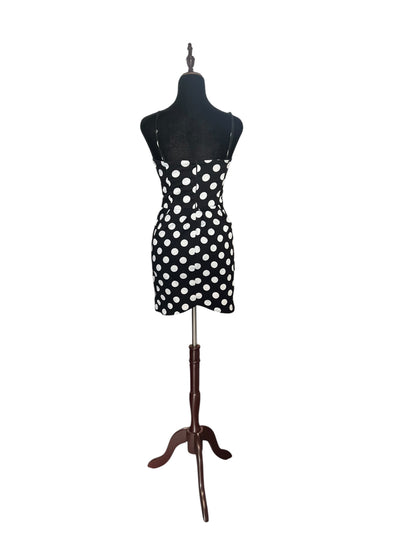 MISS ANNE POLKADOT MINI DRESS | 10