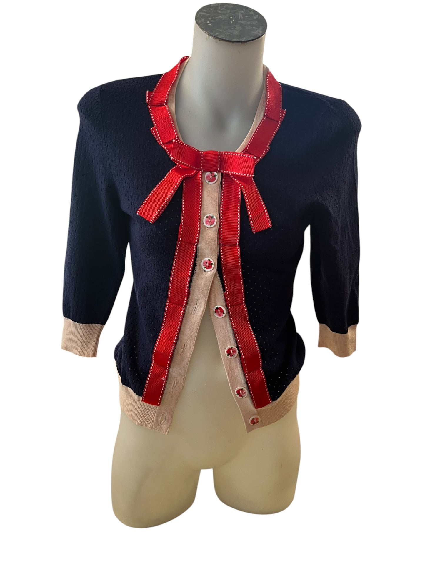 ALLANAH HILL NAVY CARDIGAN  | 8
