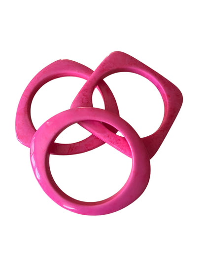 HOT PINK BANGLE SET