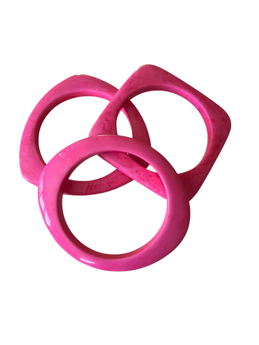 HOT PINK BANGLE SET