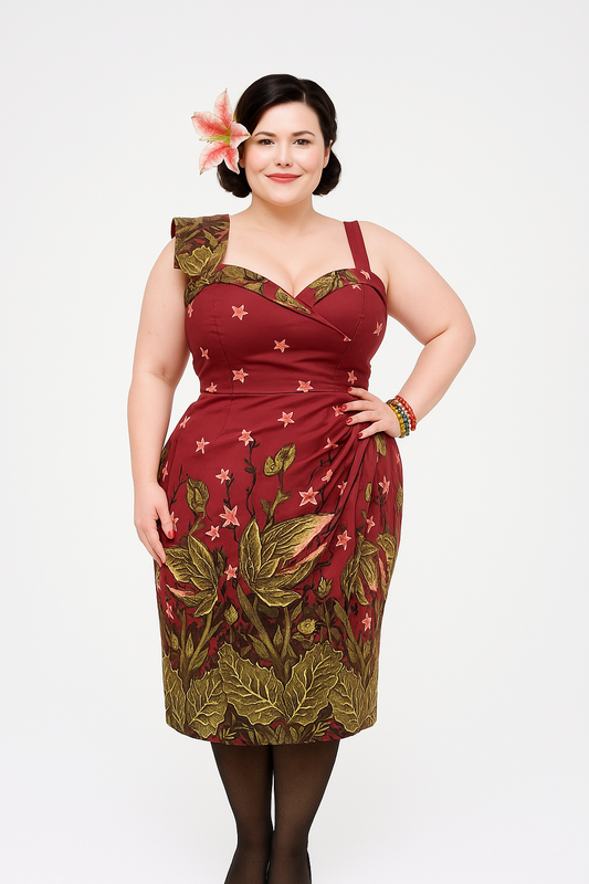 VIXEN HAUNTED HONEY TRAP SARONG  DRESS | 4x