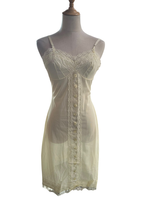 CANTERBURY LEMON NYLON NIGHTIE & PANTIES | 10