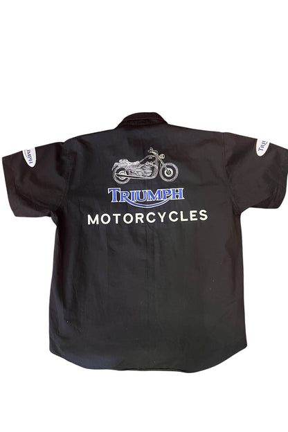 TRIUMPH GREY MOTOCYCLE SHIRT | L