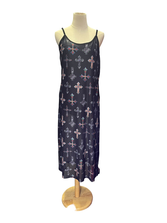 DANGERFIELD MESH CROSS DRESS | 10