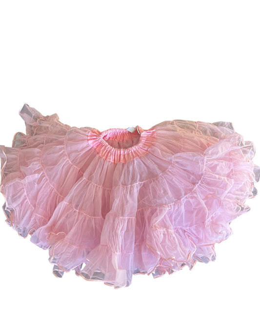 SQUARE DANCE SOFT PINK PETTICOAT