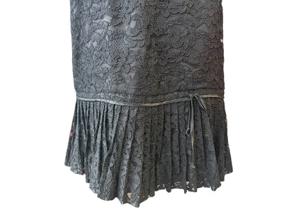 CARNEGIE MODELS BLACK LACE DRESS | 8