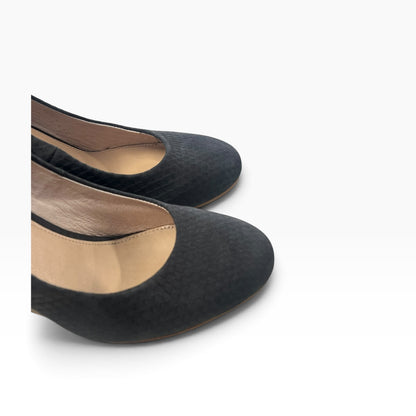 ISABELLA ASALEMI GREY WEDGES | 40/9