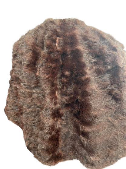 BROWN FUR CAPELET | 16/18